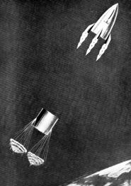 Aufstieg einer Trabantenrakete (Nach Hoeppner und Kölle, 'Gesellschaft für Weltraumforschung', Forschungsbericht Nr. 8) Aufstieg einer Trabantenrakete (Nach Hoeppner und Kölle, 'Gesellschaft für Weltraumforschung', Forschungsbericht Nr. 8)