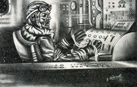 aus: Die seltsame Rückkehr der Chronos, Das Neue Universum 68, 1951 aus: Die seltsame Rückkehr der Chronos, Das Neue Universum 68, 1951